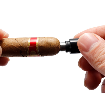 Sigari käärid, kolmes osas kaasaskantav lõikeseade roostevabast terasest teradega