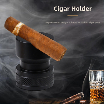 Kaasaskantav alumiiniumist sulamist sigari-istme hoidja, kerge luksusstiil, kohandatav