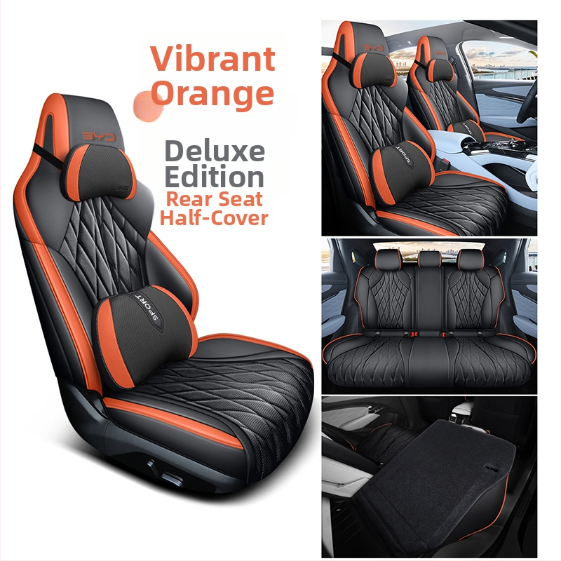 Poťah na seda do auta BYD Seal 2022 – perforovaná mikrovláknová koža, 4-sezónny univerzálny, kompletné pokrytie, Xinmengde