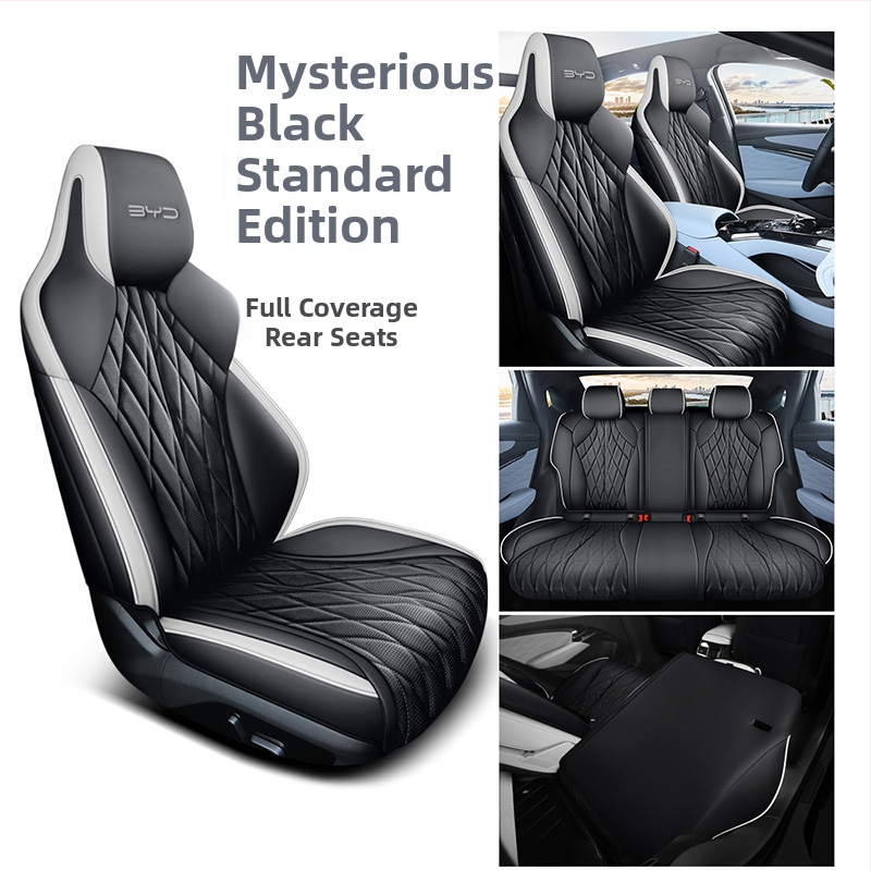 Poťah na seda do auta BYD Seal 2022 – perforovaná mikrovláknová koža, 4-sezónny univerzálny, kompletné pokrytie, Xinmengde