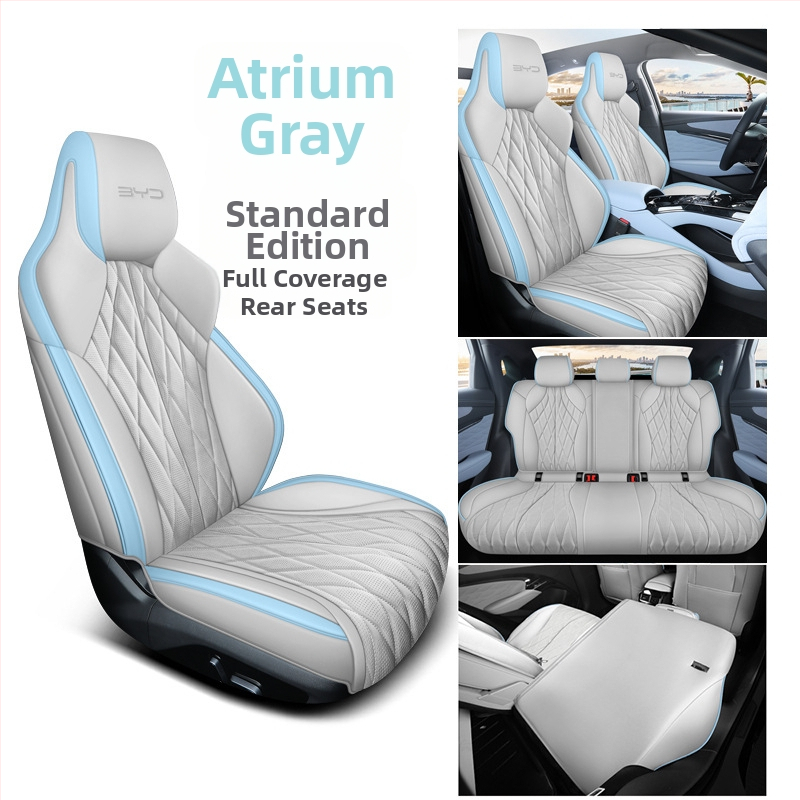 Poťah na seda do auta BYD Seal 2022 – perforovaná mikrovláknová koža, 4-sezónny univerzálny, kompletné pokrytie, Xinmengde