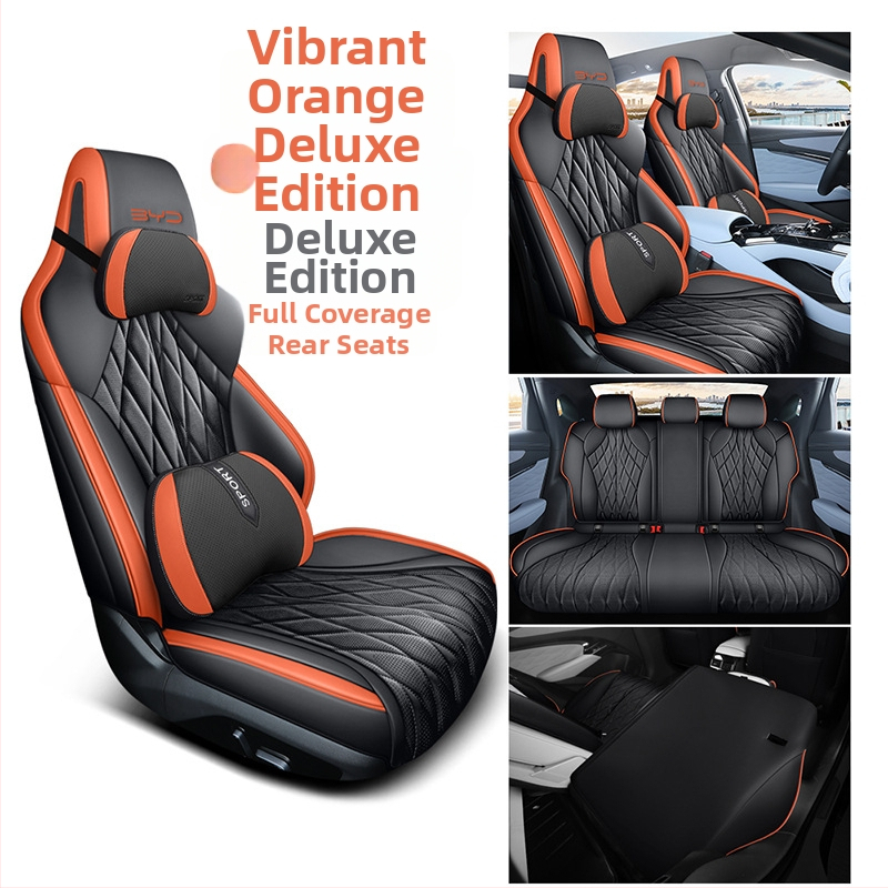 Poťah na seda do auta BYD Seal 2022 – perforovaná mikrovláknová koža, 4-sezónny univerzálny, kompletné pokrytie, Xinmengde