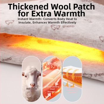 Unisex vesta s výplňou z vlny, antibakteriálna a teplá, dvojvrstvová, cez hlavu