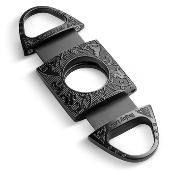 Rezač za cigare od nehrđajućeg čelika s dvostrukim oštricama