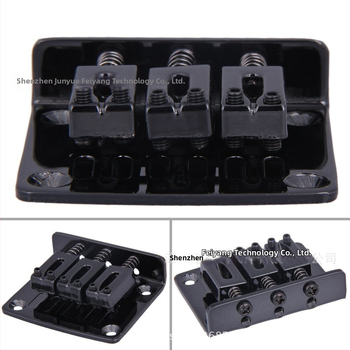 Gitár bridge zliatinou zinku, model M01655, pre hudobné nástroje, balené v PE vrecku