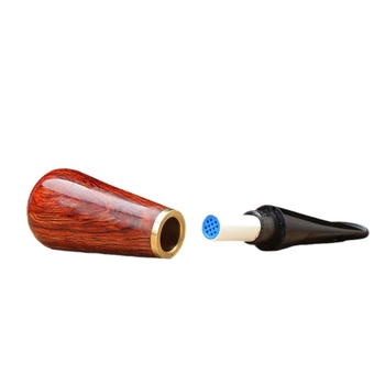 Aktiivse süsiniku filtrielement sigari- ja sigarettide hoidjale, ümmarguse filtriga heather puidust, paberi konstruktsioon, kohandamine saadaval