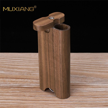 Тръба за тютюн от орехово дърво с алуминиево дъно, модерен минималистичен дизайн, марка Woody, произход Zhejiang