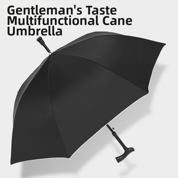 Dlhý slnečný dážnik s kovovým rámom a plastovým držadlom, 8 lúčov, poloautomatické otvorenie, 190T látka, možnosť potlače loga