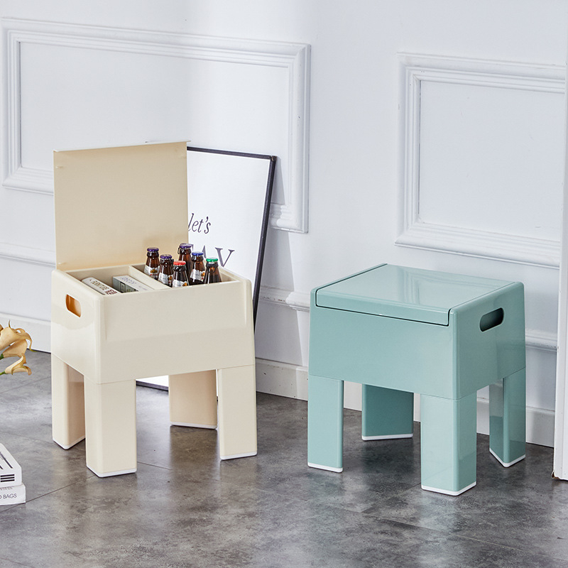 Plastová stolička do domácnosti na uloženie, Space Stool, Youlaike, moderný minimalistický štýl, prispôsobená fotografiám