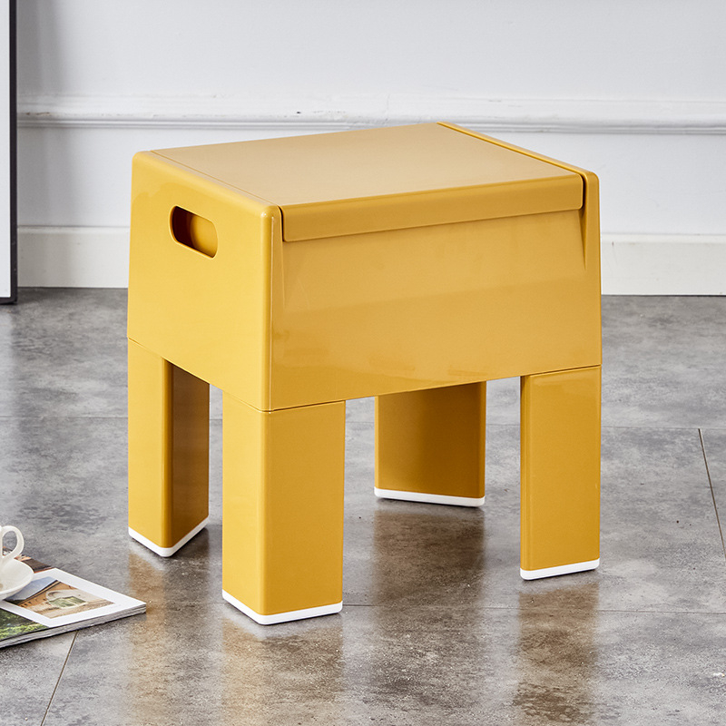Plastová stolička do domácnosti na uloženie, Space Stool, Youlaike, moderný minimalistický štýl, prispôsobená fotografiám