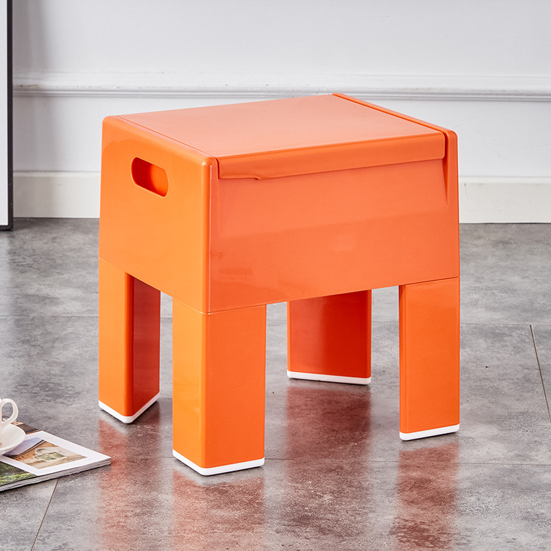 Plastová stolička do domácnosti na uloženie, Space Stool, Youlaike, moderný minimalistický štýl, prispôsobená fotografiám