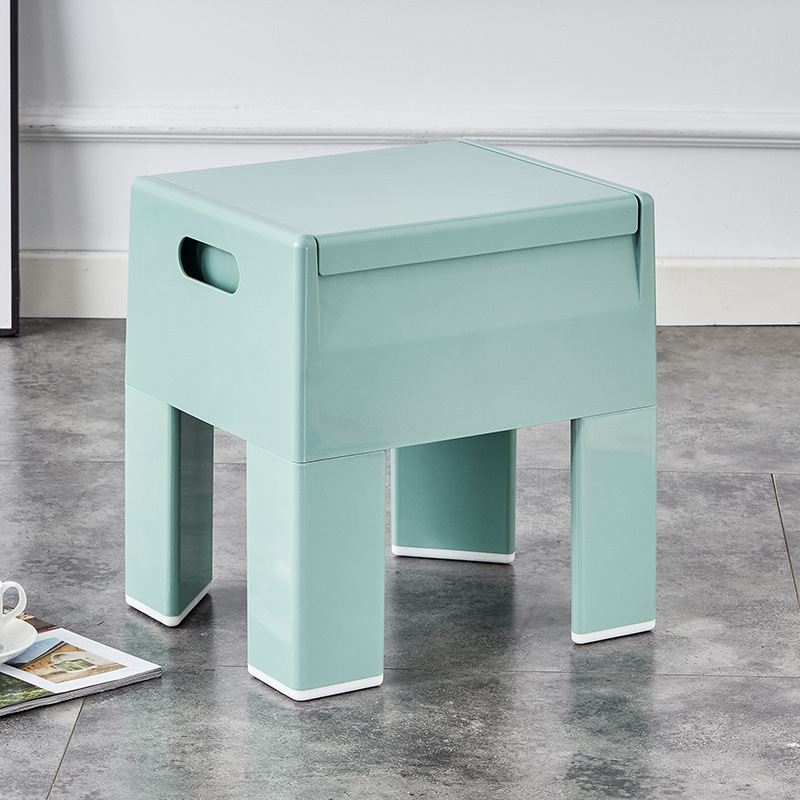 Plastová stolička do domácnosti na uloženie, Space Stool, Youlaike, moderný minimalistický štýl, prispôsobená fotografiám