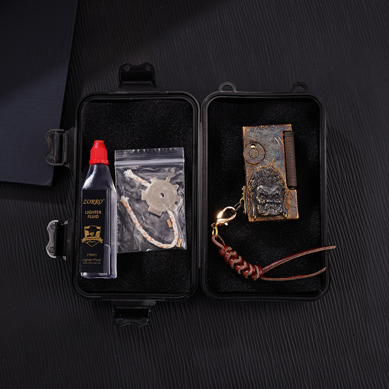 Kovový zapaľovač na kerosín, vetruodolný, zberateľský, európsky štýl, prispôsobiteľná výroba