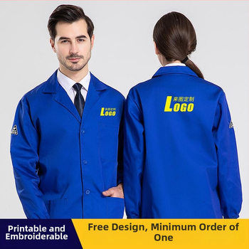 Antistatické pracovné overaly z bavlno-polyesterovej zmesi, dlhý strih, unisex, do dielne