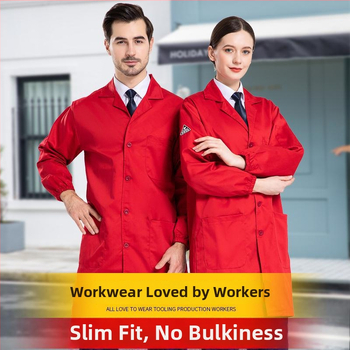 Antistatické pracovné overaly z bavlno-polyesterovej zmesi, dlhý strih, unisex, do dielne