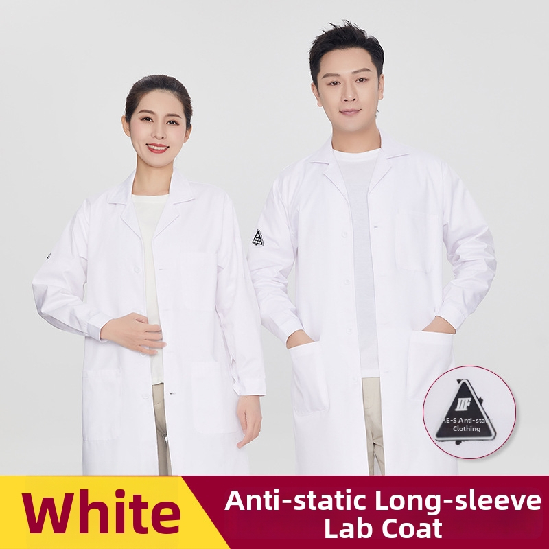 Antistatické pracovné overaly z bavlno-polyesterovej zmesi, dlhý strih, unisex, do dielne