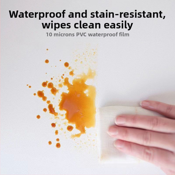 Stenová nálepka z hliníkovej fólie, odolná voči ohňu, minimalistická