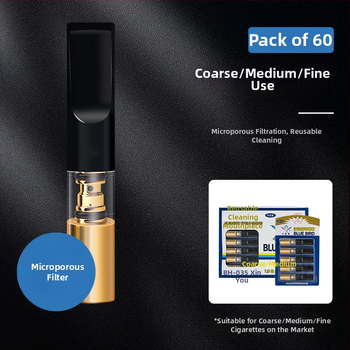 Umývateľný filter na cigarety – Little bluebird, plast, kód výrobku 169, 480 ks