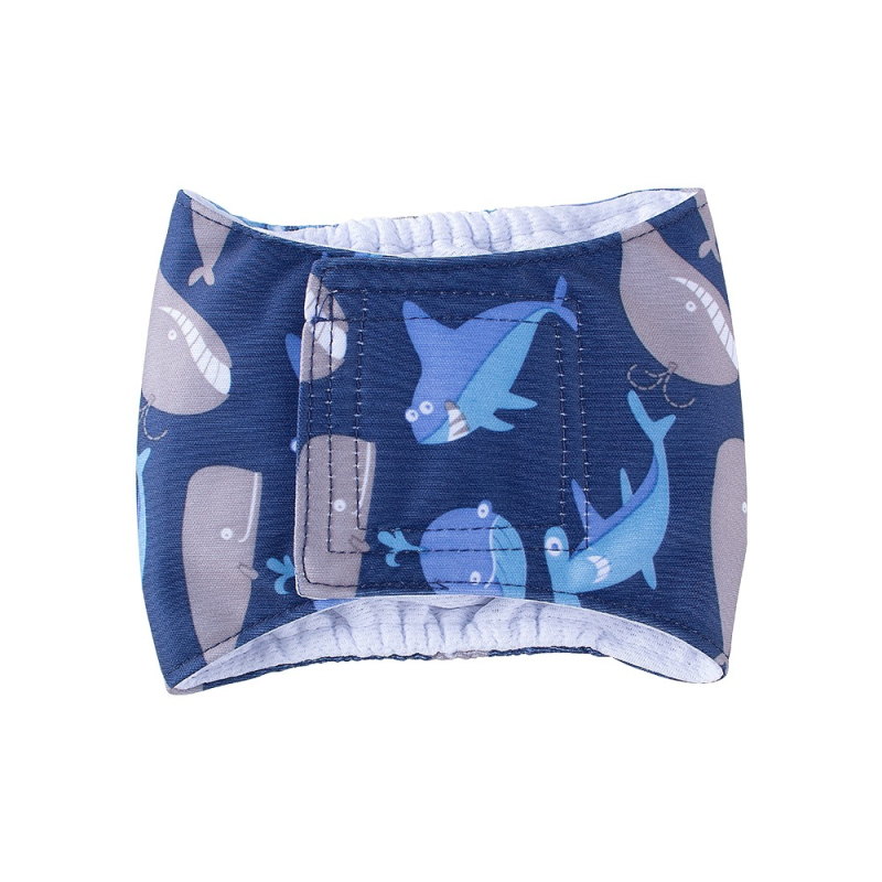 Fyzologické nohavice pre psa, samčie – materiály: PUL, ultra jemné vlákna, sieťovina, bavlna; značka Bi Ai; model SP2204053; štýl bežný