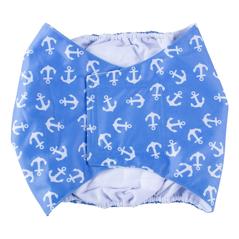 Fyzologické nohavice pre psa, samčie – materiály: PUL, ultra jemné vlákna, sieťovina, bavlna; značka Bi Ai; model SP2204053; štýl bežný