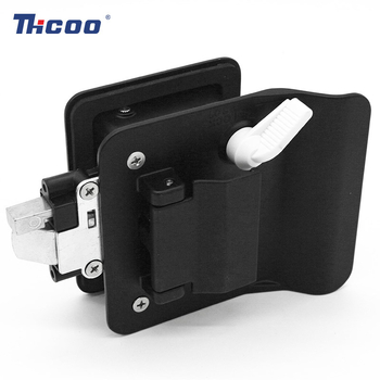 RV zámok dverí, zinková zliatina, zabudovaná montáž, model A7902-1112, bez kľúča