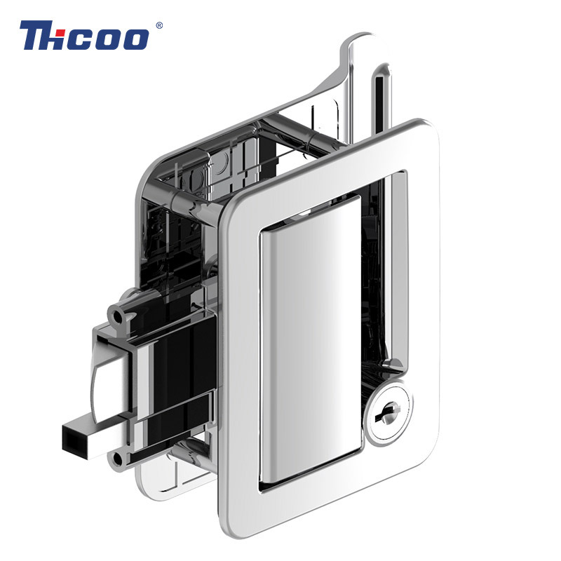 RV zámok dverí, zinková zliatina, zabudovaná montáž, model A7902-1112, bez kľúča