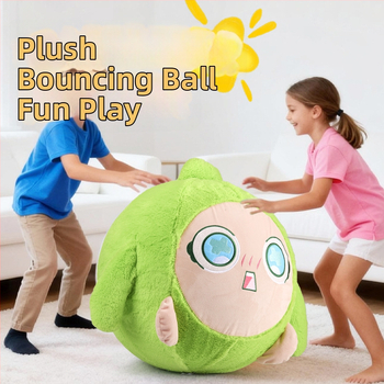 Vajíčkovitá nafukovacia plyšová hračka, karikatúrny dizajn, PVC materiál