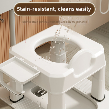 Toaletná asistenčná stolička pre tehotné ženy a seniorov, neimportovaná, ne skladateľná