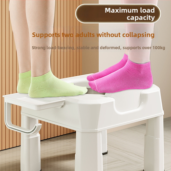 Toaletná asistenčná stolička pre tehotné ženy a seniorov, neimportovaná, ne skladateľná