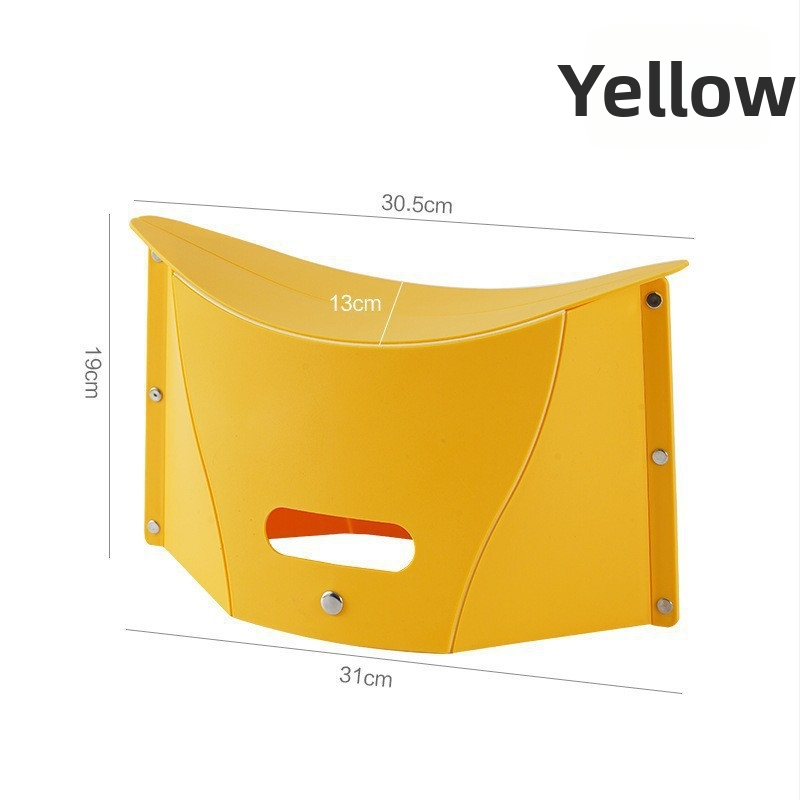 Sklopiteľná plastová stolička s úložným priestorom pre kempovanie a rybolov – 12 L kapacita, polygonálny povrch, prenosná