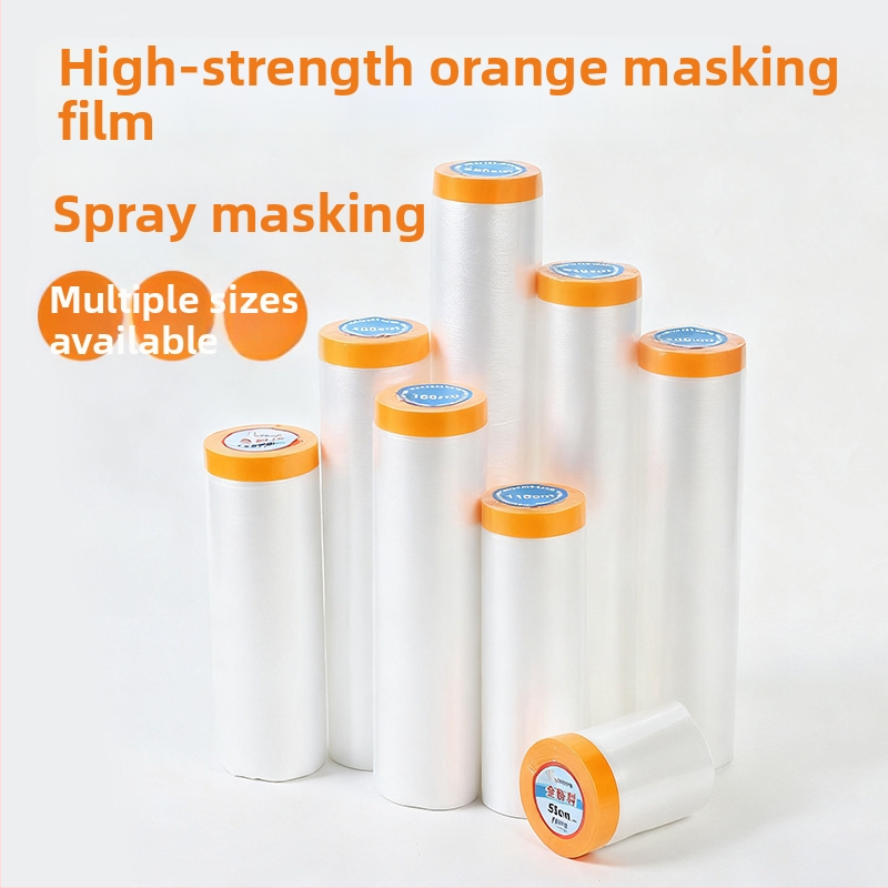 Guokang Skaidra mēbeļu putekļu pārklājums — bieza vienreizējās lietošanas plastmasas plēve, putekļu aizsardzība mājas dekoram, pielāgošana pieejama