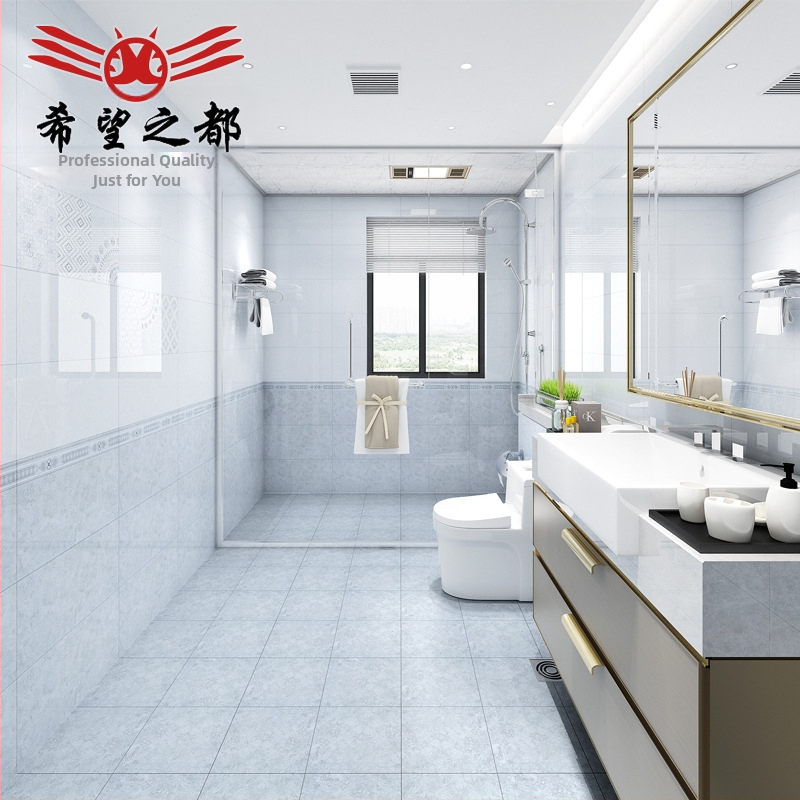 Glazovaná porcelánová dlažba pre kuchyňu a kúpeľňu, lesklý povrch, protišmyková a odolná voči opotrebeniu, nasiakavosť 0,5%, pevnosť v tlaku 2000