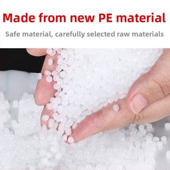 Jednorazový plastový kryt proti prachu pre posteľ – kruhový, priehľadný, ochrana nábytku