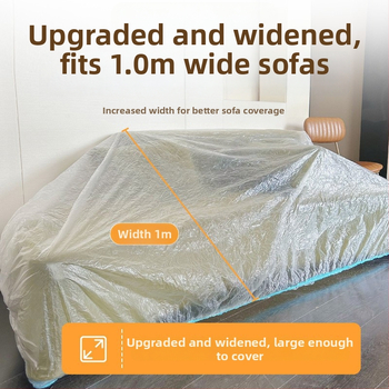 Jednorázové prikrytie na posteľ s elastickou manžetou - prachotesný kryt na nábytok, polyester, jednoduchý moderný štýl, do obývačky