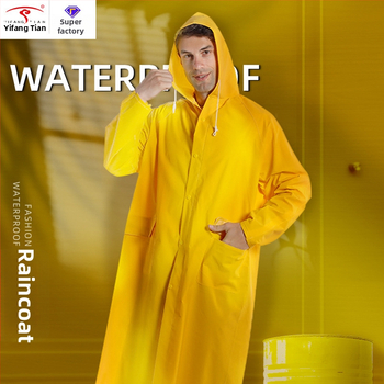 PVC dažďové pončo pre dospelých — kompletné pokrytie tela, hrúbka 0,3 mm, vhodné na turistiku a cyklistiku, možnosť potlače loga