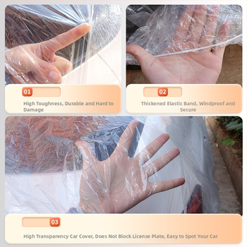 Kryt na auto z PE, s prispôsobiteľnou úpravou, vhodný pre osobné, terénne a komerčné vozidlá