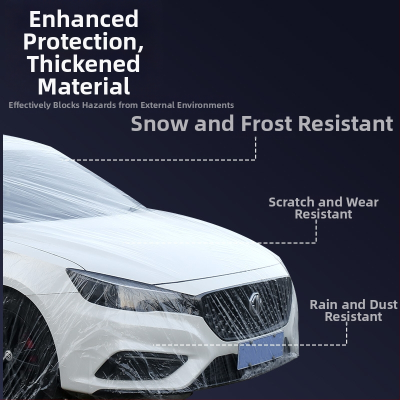 Kryt na auto z PE, s prispôsobiteľnou úpravou, vhodný pre osobné, terénne a komerčné vozidlá