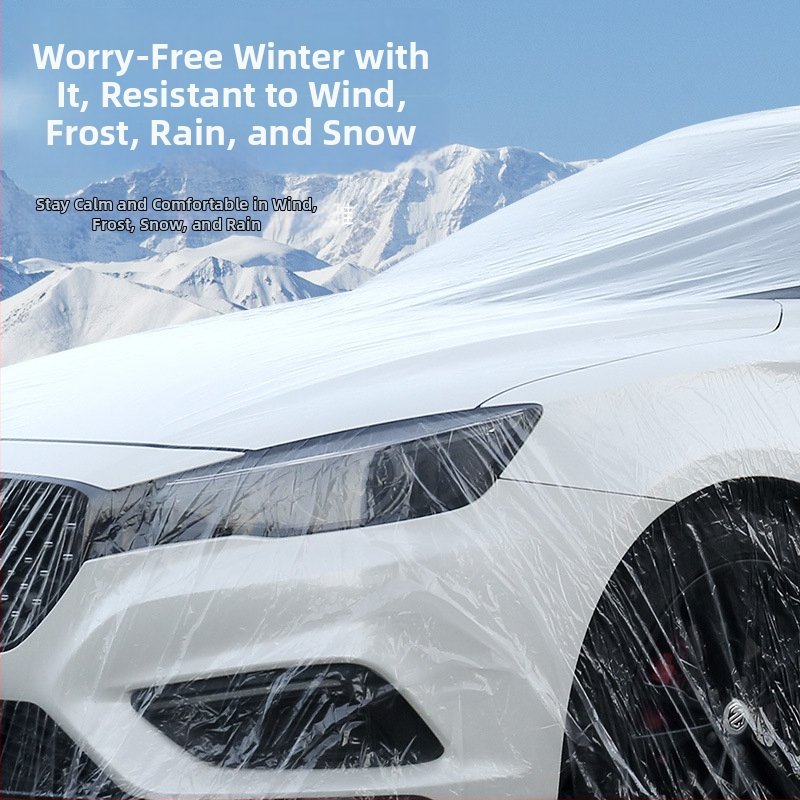 Kryt na auto z PE, s prispôsobiteľnou úpravou, vhodný pre osobné, terénne a komerčné vozidlá