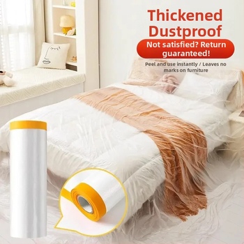 Pengyi Ochranný obal proti prachu na nábytok – plastová fólia pre úplné zakrytie, bez loga, konvenčný tvar, konvenčný materiál, bez vlastného spracovania