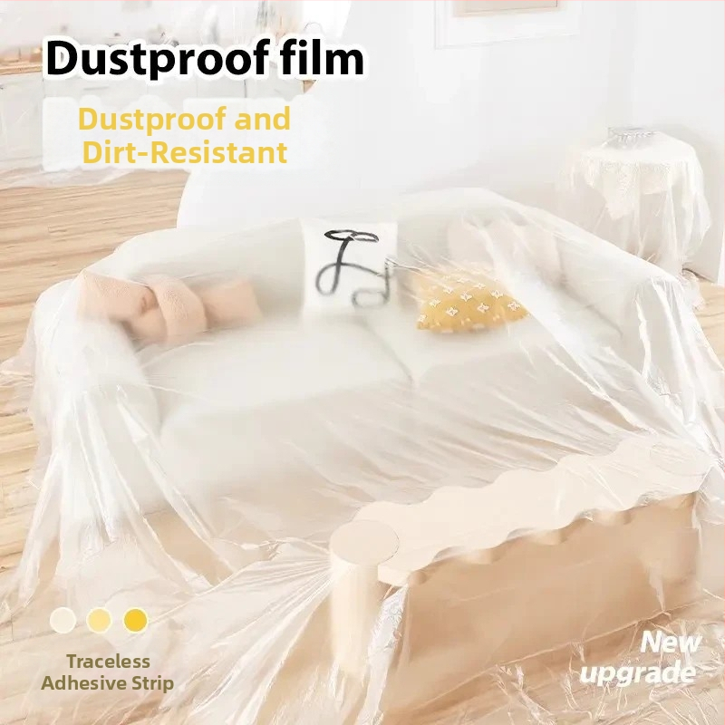 Pengyi putekļu aizsargs mēbelēm – plastmasas plēve pilnam pārklājumam, bez zīmoga, parastā forma, parastais materiāls, bez pielāgošanas