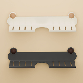 Bez vŕtania na stenu: nástenný organizér na vodovodný kohútik v kúpeľni a organizér pre drez s policou na sprchu, krémový dizajn; konštrukcia z železa; nosnosť 5-10 kg; 1 vrstva