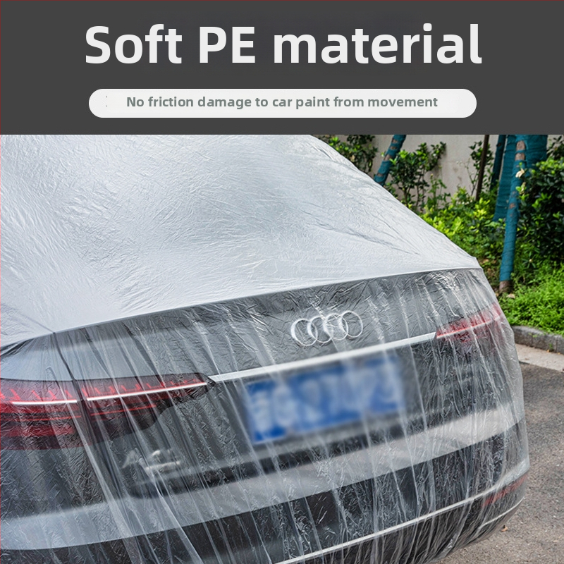 Auto kate läbipaistvast PE filmist, paksenenud, veekindel ja tolmukindel, universaalne; Bränd: Yin chun; Materjal: Muu; Kohanduvus: Jah; Sobib: Auto; Stiil: Läbipaistev