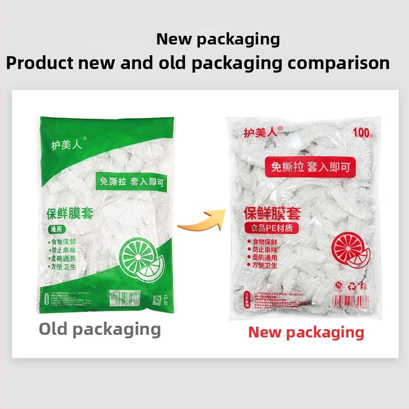 Plastikkilekatted, tolmukindlad, 3-5 tk/set, 300 tk karbis, Anhui provintsist päritolu