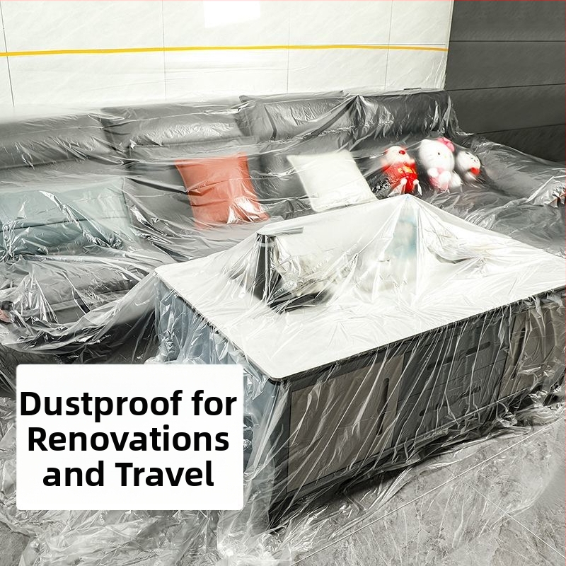 Mēbeļu putekļu aizsargpārsegs no poliestera šķiedras, vienkāršs mūsdienīgs stils, piemērots viesistabai, guļamistabai, studijai, ārējiem lietojumiem, ēdamistabai, vannas istabai, balkoniem, bērnu istabai, komerciālām platībām