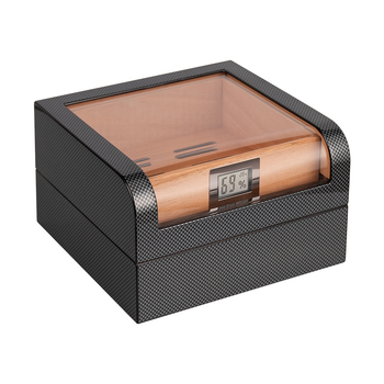 Humidor na cigary – Snow pine – Ručne vyrobený – Kapacita 50 kusov – Pôvod Guangdong