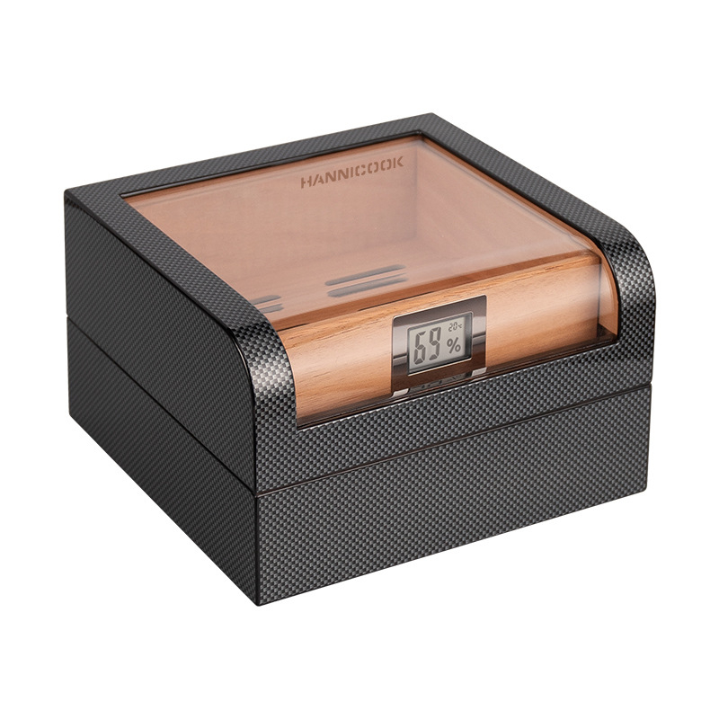 Humidor na cigary – Snow pine – Ručne vyrobený – Kapacita 50 kusov – Pôvod Guangdong