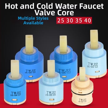 Kuchynský drez keramické jadro ventilu 25/35/40 – horúca/studená miešacia súprava, sada údržby