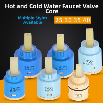 Kuchynský drez keramické jadro ventilu 25/35/40 – horúca/studená miešacia súprava, sada údržby