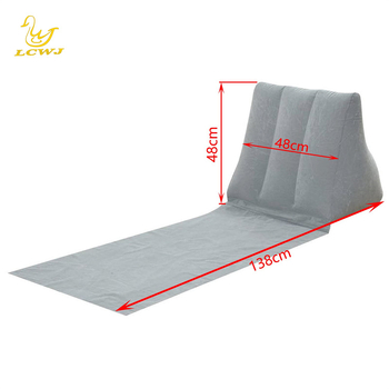 Naduvani ležaljka za plažu s naslonom – ekološki PVC, debljina 0,3 mm, model LCA139