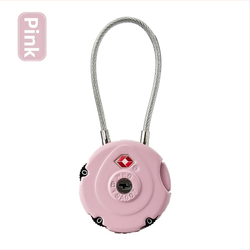 Digitálna zámka s heslom na batožinu a skrinky — zinková zliatina, hrúbka tyče 0,5 mm, rozstup 3 cm